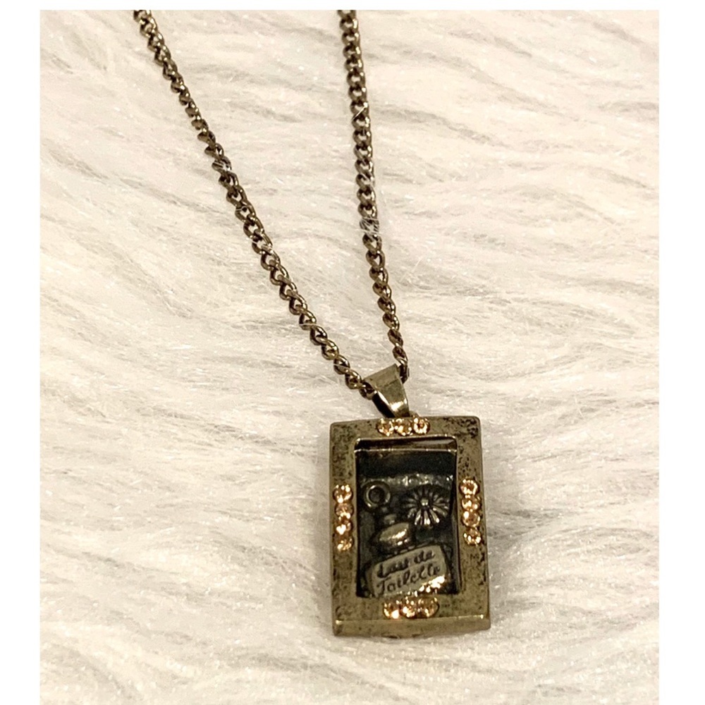 Long Shadow Box Necklace